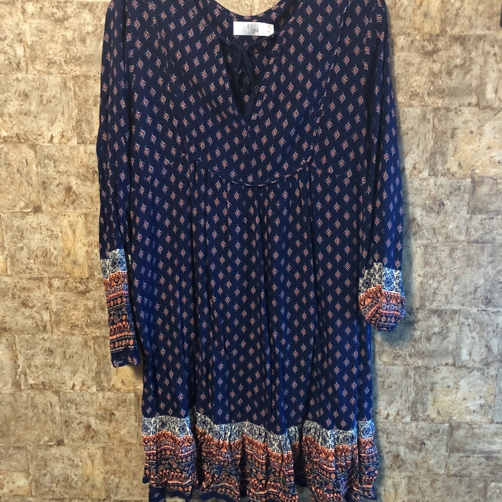 Flowing Pattern Dress